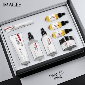 Набор для лица с пептидами 8 средств в подарочной коробке Images Anti-Wrinkle Essense Set With Six Peptides