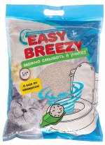 Комкующийся наполнитель для кошачьего туалета &quot;ЗооДом &quot;Easy Breezy&quot;, 5л/4 кг, водорастворимый (1/4)