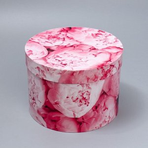 Набор шляпных коробок 3 в 1, упаковка подарочная, «Розовый», 18 х 18 х 13‒25 х 25 х 15 см