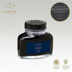 Чернила д/перьевой ручки Parker Bottle Quink, синие темные, 57мл, флакон блистере 1950381
