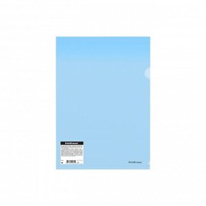 Папка-уголок A4, 160 мкм, ErichKrause Glossy Classic, полупрозрачный, микс