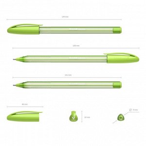 Ручка шариковая ErichKrause U-108 Spring Stick 1.0, Ultra Glide, цвет чернил синий