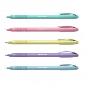 Ручка шариковая ErichKrause U-109 Pastel Stick&Grip 1.0, Ultra Glide, цвет чернил синий 9521756