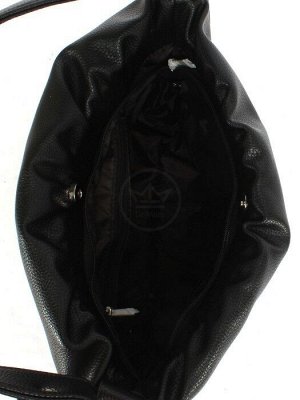 Сумка женская искусственная кожа ADEL-296,  1 отд/плеч рем,  черный флотер 251306