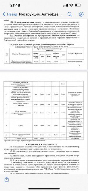 АЛТЕРДЕЗ для дезинфекции  инструмента💦 750 мл