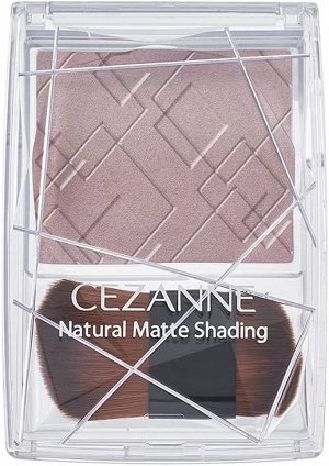 CEZANNE Natural Matte Shading - мягкие тени для контуринга лица