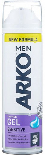 Гель для бритья Arko Men Sensitive, 240 мл