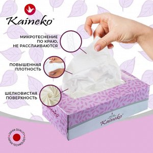 Салфетки бумажные Кайнеко, 2х сл.,лист 190*200мм, 200шт. (Kaineko Tissue Paper)