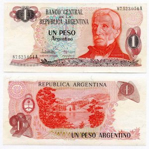 К91 1 Песо Аргентина  1983