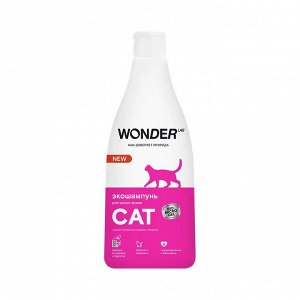 Экошампунь Wonder Lab для мытья кошек 0,55 л