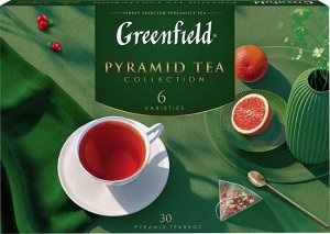 Гринфилд набор чая и чай. нап. пирам. 6 видов -08
