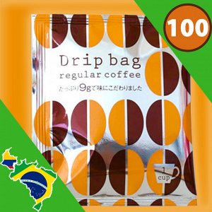 Кофе молотый в фильтр-пакетах Drip bag 100шт.✿ дрип
