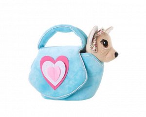 Музыкальная собачка Chi Chi Love в сумочке (голубой цвет)