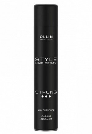 OLLIN STYLЕ Лак для волос сильной фиксации 500мл