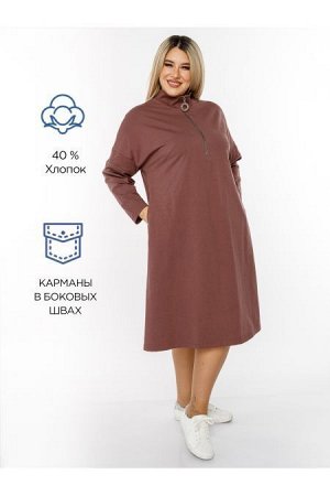 Платье Цвет:
капучино
Состав:
50%Вискоза 40%ПЭ 10%Эластан
Длина изделия:
110 см
Размер модели:
56
Рост модели:
175 см
Комфортное платье А - силуэта, длиной за линию колен. Модель выполнена из плотного
