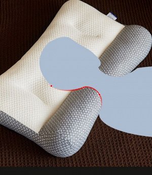 Подушка анатомическая из соевого волокна MUJI "8h Comfortable Life" (Япония)