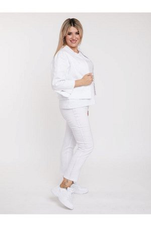Брюки Цвет:
белый
Состав:
60%Хлопок 30%Полиамид 10%Спандекс
Длина изделия:
101 см
Размер модели:
54
Рост модели:
174 см
Эффектные брюки полуприлегающего силуэта из ткани стрейч. Передние половинки с п