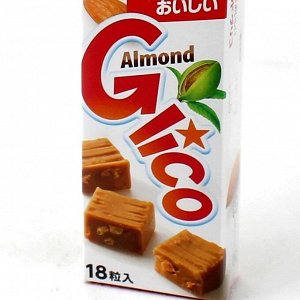 GLICO Almond Молочный ирис с миндалем и карамельным вкусом 78гр