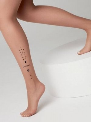 CONTE Euphoria Колготки c объемным рисунком из флока