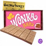 Wonka Bar White Ruby 150g - Шоколад Вонка. Бело-рубиновый шоколад