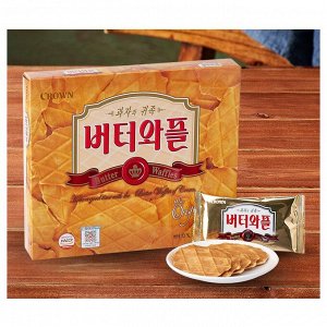 CROWN Butter Waffles Вафли сливочные 316 гр.