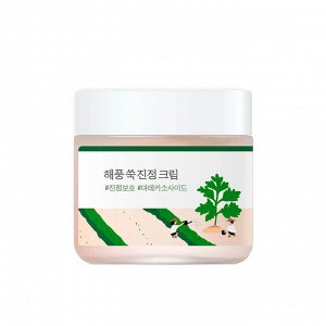 Round Lab Mugwort Calming Cream Лёгкий успокаивающий крем с полынью 80 мл