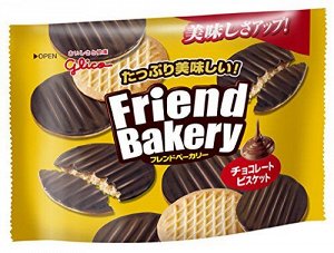 GLICO FRIEND BAKERY Бисквит в шоколаде 62 гр