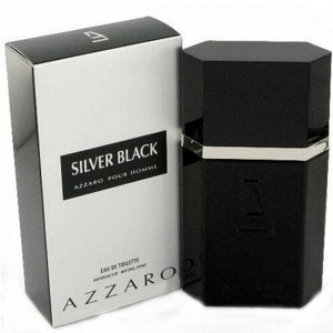 AZZARO SILVER BLACK men 100ml edt туалетная вода мужская