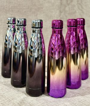 Термос бутылка 500ml СЕРО-КОРИЧНЕВАЯ