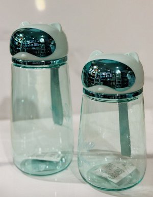 Бутылка для воды Кот в очках 450 мл