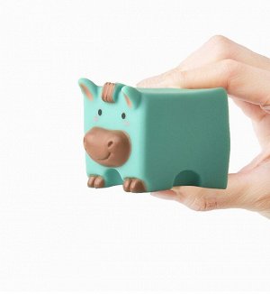Набор для купания, игрушки для ванной, кубики домашние зверята, 6шт.