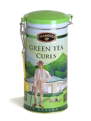 Чай Маброк Зеленый Зелёные кольца 200г ж/б термос