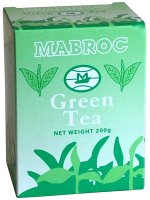 Чай Маброк Зелёный крупнолистовой 200г к/к