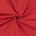 Ткань на отрез футер 2-х нитка петля F6 цвет красный