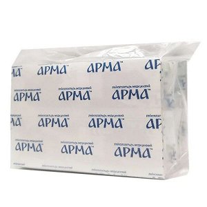 Лейкопластырь мед. АРМА 19х72мм нетканый белый 100шт