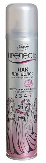 Лак для волос Прелесть №5 сверхcильная фиксация (200 мл)