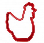 Курица, пластиковая форма для печенья