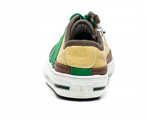 Обувь детская Туфли летние Sneakers King кожа GELB/GRUN 001-27  KING BOOTS