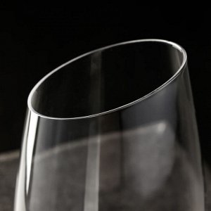 Стакан стеклянный высокий Magistro «Иллюзия», 475 мл, 8?15 см, цвет прозрачный