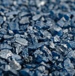 Грунт Синий металлик для декора песок 250 гр