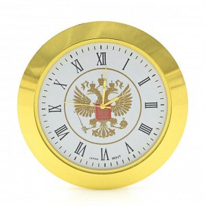 Механизм капсульный часовой с гербом, посадочный  диаметр 60мм.