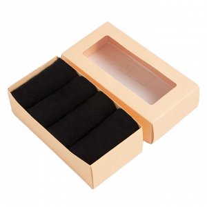 Набор носков MINAKU, 5 пар, цвет черный, р-р 36-38 (23 см)