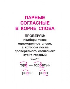 Русский язык.Важные орфограммы 1-4 кл