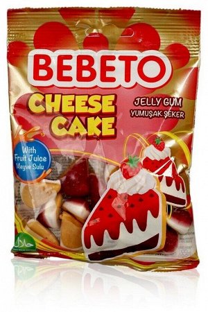 Жев. мармелад BEBETO CHEESE CAKE 70 г.*12 шт.