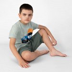 Пижама для мальчиков  футболка и шорты «Симпл-димпл»