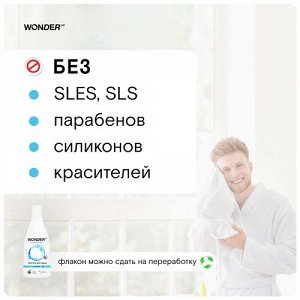 Экогель д/душа  2в1Wonder Lab (Aqua blue) 0,55 л