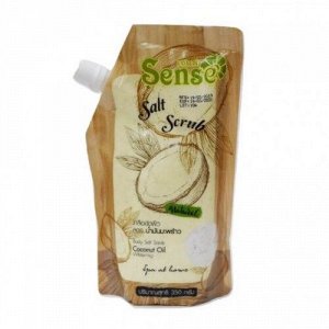 Скраб солевой для тела с кокосовым маслом Sense