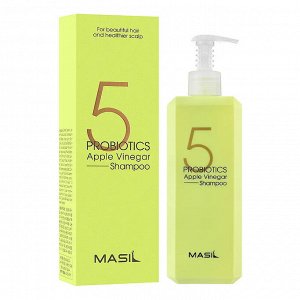 "MASIL" 5 Probiotics Apple Vinegar Shampoo Шампунь от перхоти с яблочным уксусом 500мл