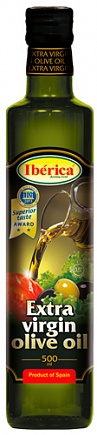 Оливковое масло IBERICA нераф. ст/б 0,5л