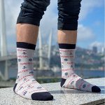 Сувенирные носки с символикой Владивостока Эвернит